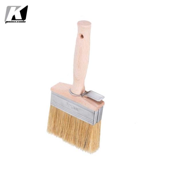 Wear Resistant Flat Paint Brush For Walls 100x30mm Lightweight Reusable
