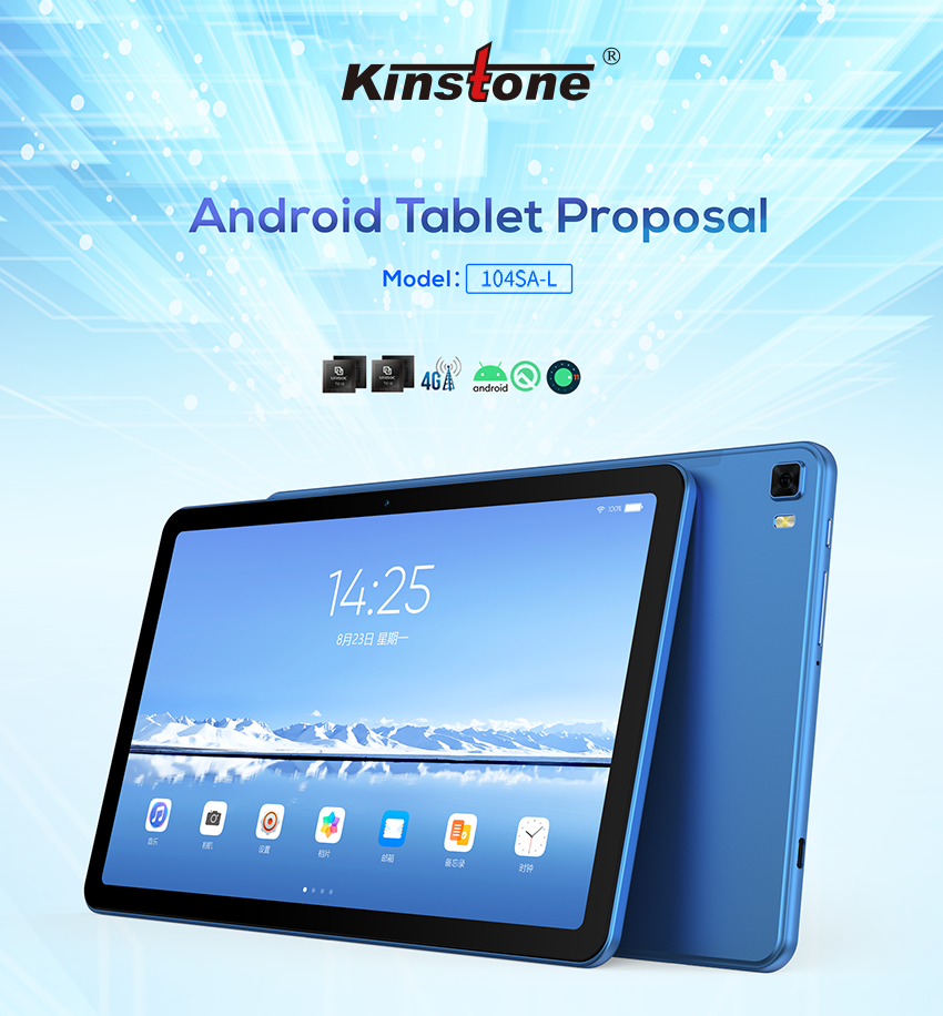 Kinstone 10.36 inch Tablet PC 7000mAh 4G LTE Octa-core Incell FHD 6GB+128GB