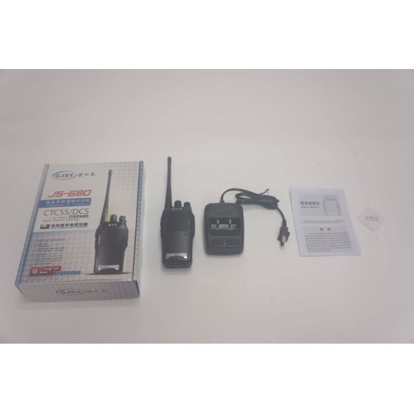 Gjsy Js680 Handheld Walkie Talkie Intercom Frequency Range 136-174MHz / 403-470MHz
