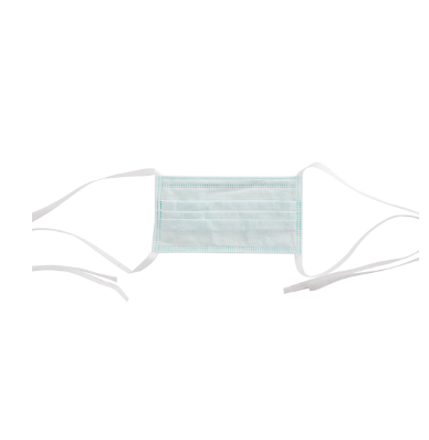 clinical Surgical Face Mask 3 Ply , Disposable Hospital Masks 17.5x9.5cm