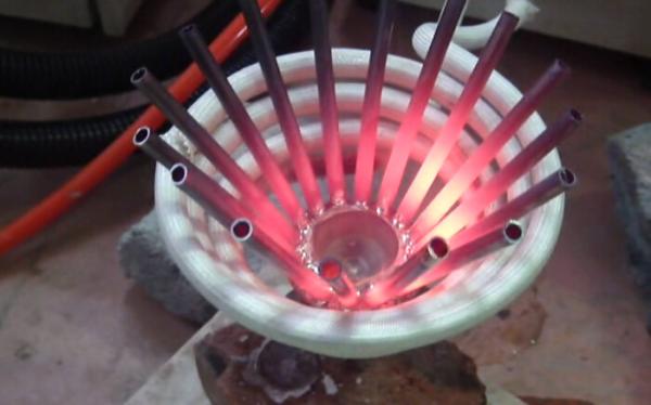 equipamento de aquecimento da indução da freqüência 25KW média para extinguir, recozendo