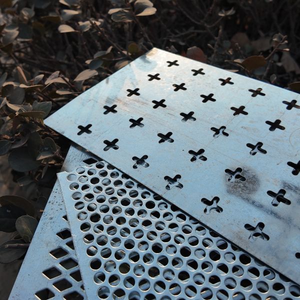 Custom Aluminium Perforated Panel Decorative Hole Patterns
