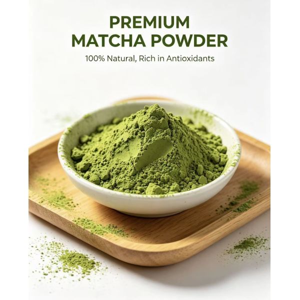 Antioxidant Rich Ceremonial Matcha Powder with No Bitterness in 30 grams Bulk Pack