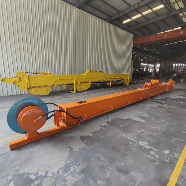 CE Approved 12 14 16 Meters Excavator Telescopic Boom With Standard Bucket