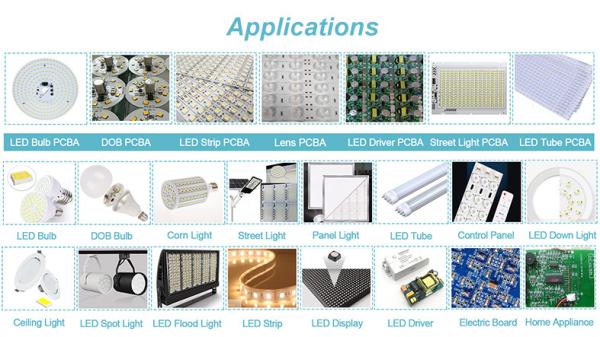 Max 1.2m PCB LED Strip / Tube Lighting Mounting SMT Machine Pick Place Machine