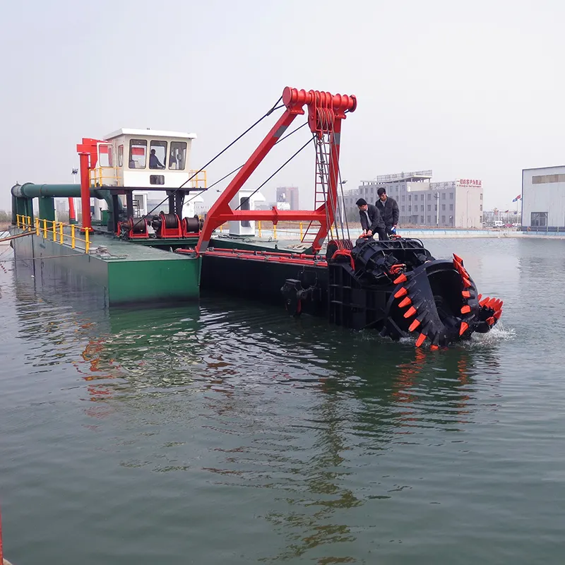 CE Certified Full Hydraulic Cutter Suction Dredger with 1200m³/h Capacity for Lake and Port Dredging