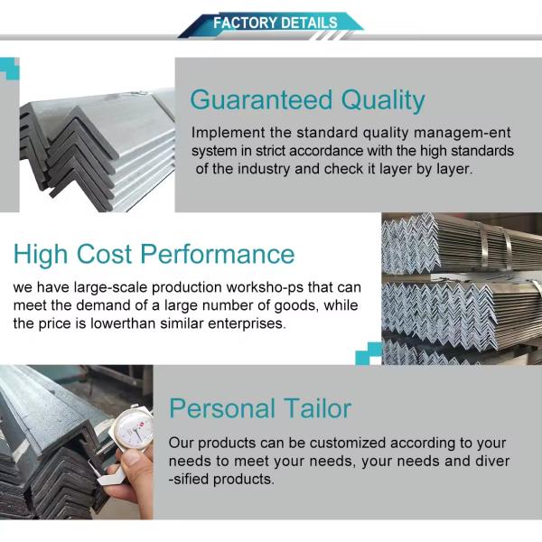 30x30x3 Galvanised Steel Drywall Thincoat L Angle Bar Hot Rolled Cold Rolled Equilateral Surface Mild Steel Plain
