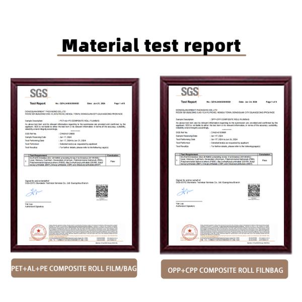 Private Label Floss Pouch Leak Proof Easy Tear Notch For Oral Care Brands