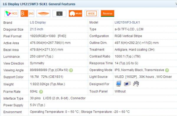 Industrial Panel Pc 21.5 Inch LM215WF3-SLK1 1920*1080 , Industrial Touch Panel
