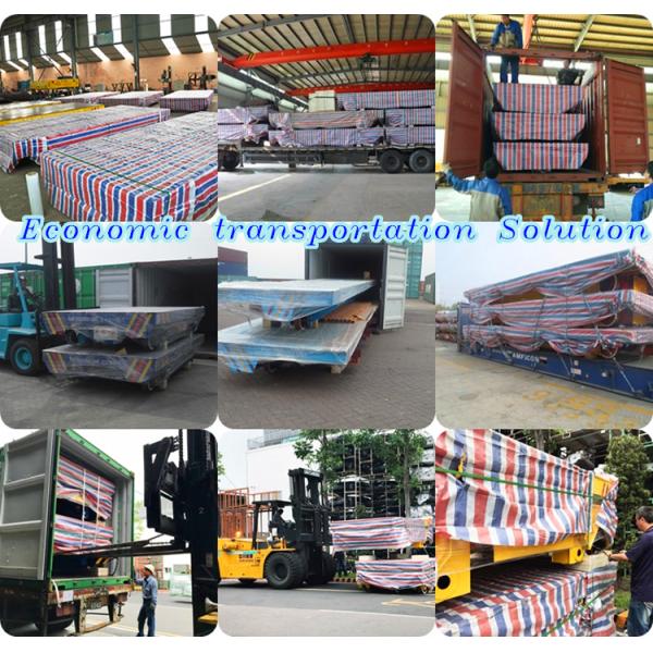 Облегченный алюминий рванины обслуживания рельса осмотра тележки переноса батареи следа