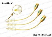 Catéthère de latex Foley pratique avec double ballon 30 ml 50 ml