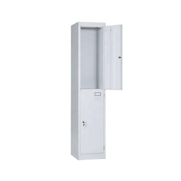 Steel furniture student storage clothes gym 2doors metal locker