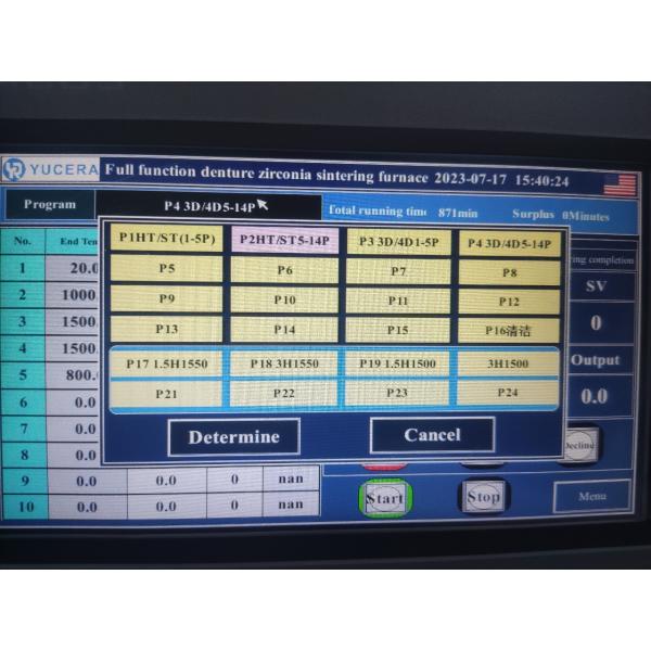 Yucera Dental Laboratory Zirconia Sintering Furnace F10+ With 40C/min Heating Rate