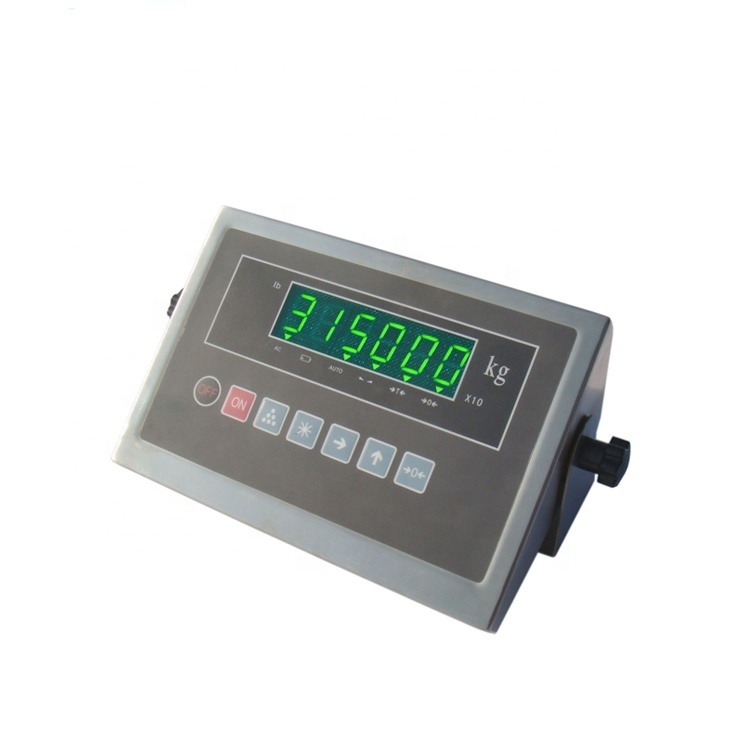 External Printer Supported Stainless Steel Weighing Indicator for Truck Scale