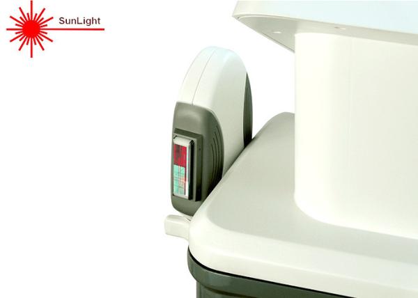 Two Handle Skin Tightening Machine , Ipl Hair Removal Beauty Equipment