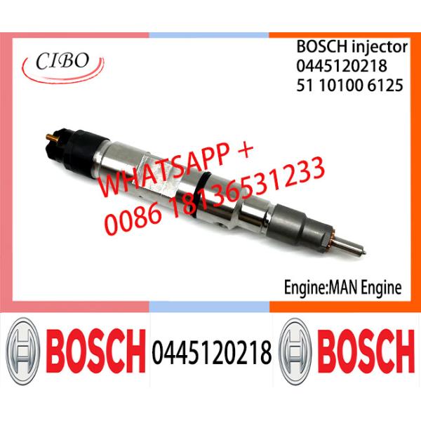 BOSCH 0445120218 51101006125 Neutral Fuel Injector Assembly 0445120218 51101006125 For MAN