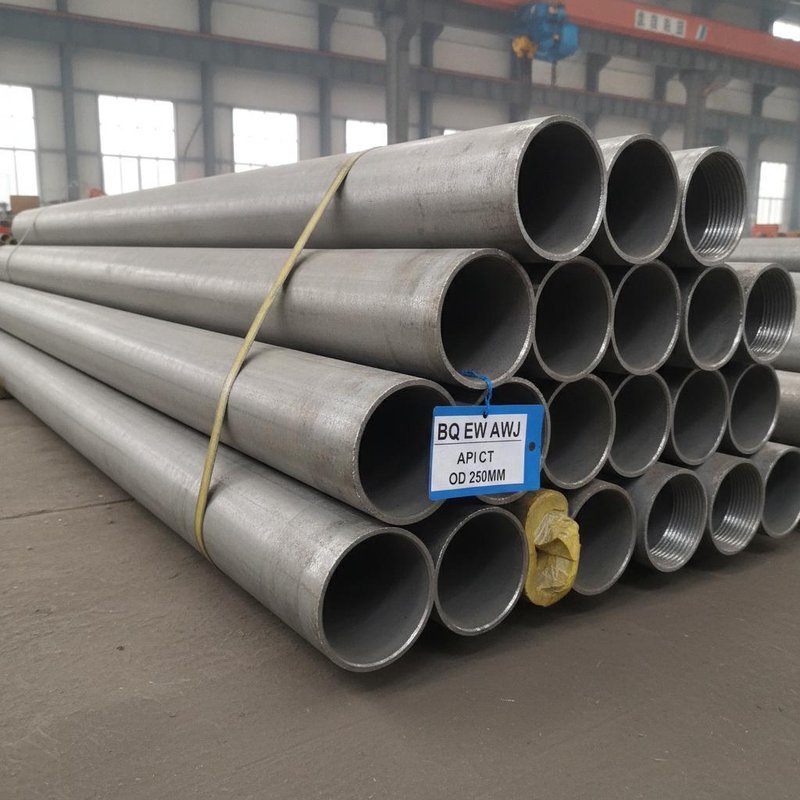 API Standard Seamless Steel Casing Pipe with Copper Coated Well Casing Material
