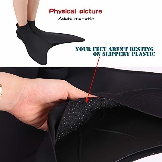 Bright Fabric Little Kid Mermaid Tails Mermaid Tails With Protectors / Monofin