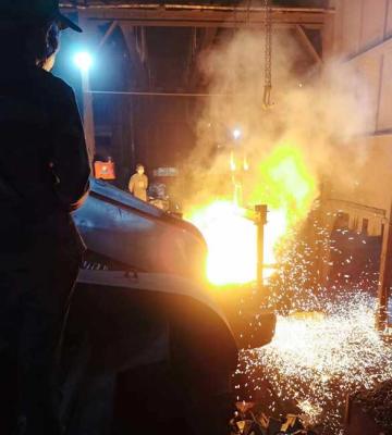 Safety Electric Induction Melting Furnace  Reliability Efficiency Power Saving >95% Power Factor