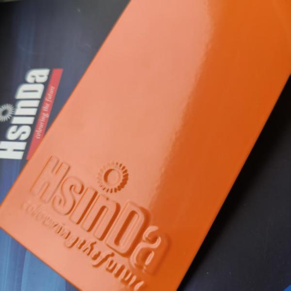 Outdoor Heat Oroof  RAL 2004 90% Glossy Orange Dry Powder Coating Paint for Cabinet Box Spray Coat