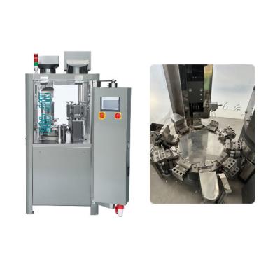 Máquina de enchimento de cápsulas farmacêuticas semiautomática série NJP-400