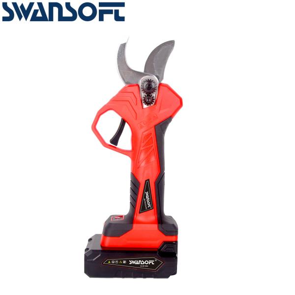 SWANSOFT 35MM Electric Pruning Shears With Finger Protection progressive Cutting pruners