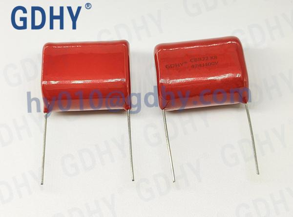 capacitores do filme do polipropileno de 0.47uf 474/400v P15 para circuitos do pulso