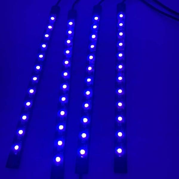 Набор прокладки RGB света прокладки СИД гибкого трубопровода СИД 4x22cm DC5V 48