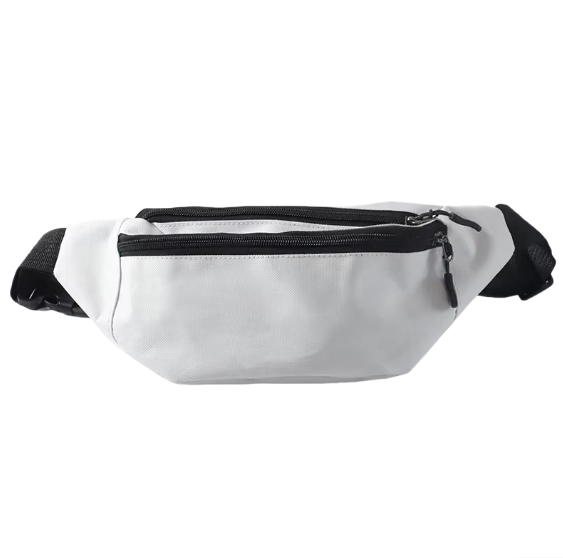 Canvas Polyester Blank Sublimation Waist Bag Chest Bag Crossbody Bag Pack