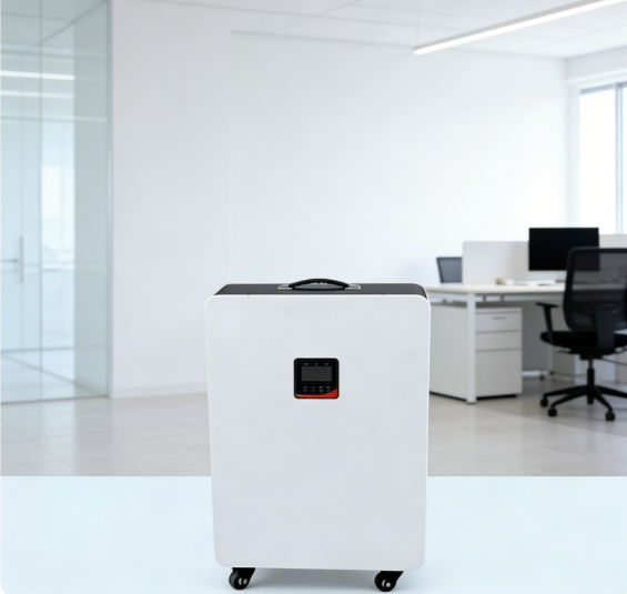 Wheeled 13.44kWh 48V 280Ah LiFePO4 Solar Power Batteries For Home CE Approval