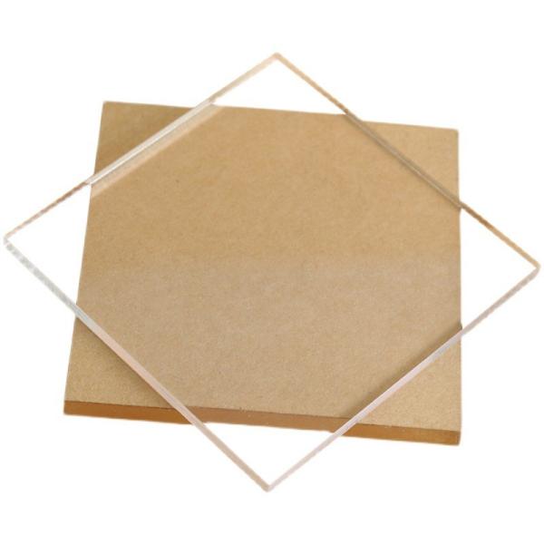 1220x2440mm 3mm 4mm 5mm 6mm Folha de acrílico transparente para corte a laser