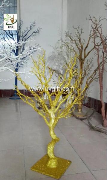 UVG DTR25 colorful plastic dry tree branch decoration wedding centerpieces for tables