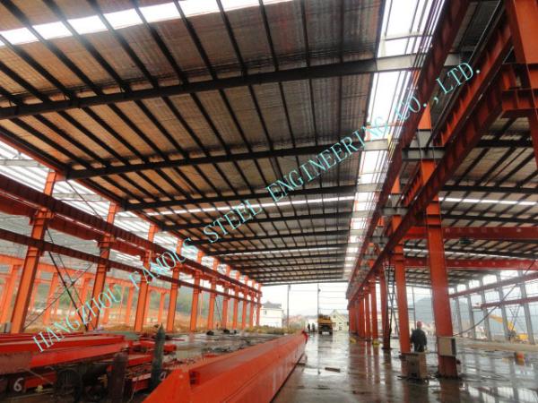 Grade A572 / A36 90 X110 ASTM Industrial Steel Buildings Concrete Plants