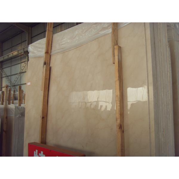 Royal Botticino marble stone slab tile countertop vanity cream beige yellow color