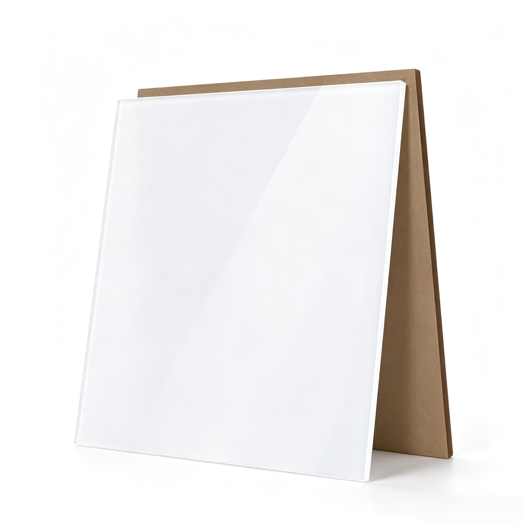 Customized White Acrylic Sheet UV Printable For Sign Display Stand Wedding Decor
