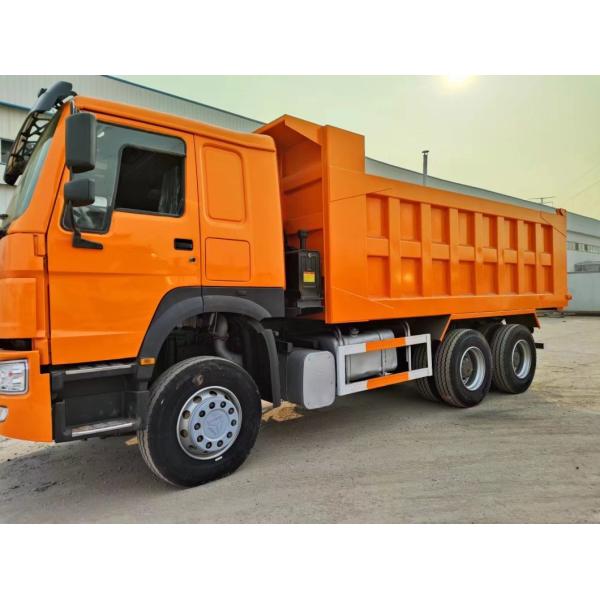 6×4 Manual Transmission HOWO Dump Truck Used Truck Dump 12 Roues Sable Benne Camion