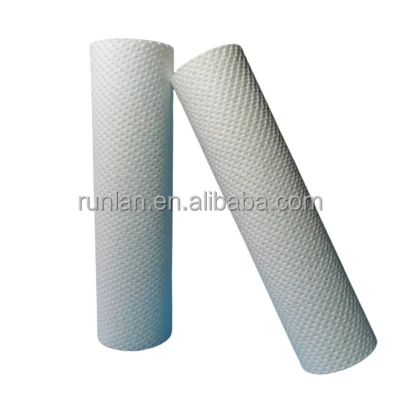 1 kg de cartuchos de filtración de aceite de PP soplado en fusión para la purificación de aceite pesado