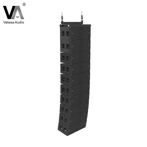 VA 3-Way Line Array Speakers 1800W Pa Line Array Sound System