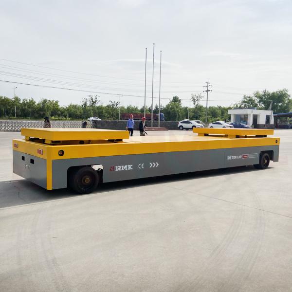 Hydraulic Material Transfer Carts 30 Tons Industrial Transfer Trolley