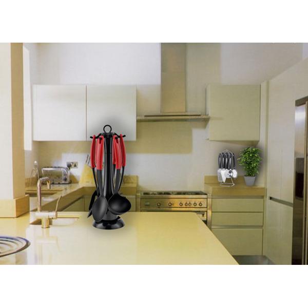 2024 Best Cookware Set Any Color Camp Kitchen Cooking Utensil Set with ABS Handle