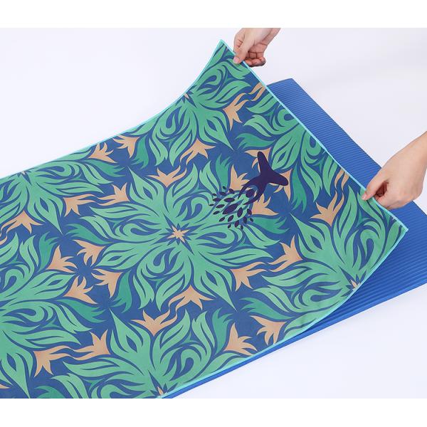 Super Absorbent 183cmx66cm Hot Yoga Mat Towel