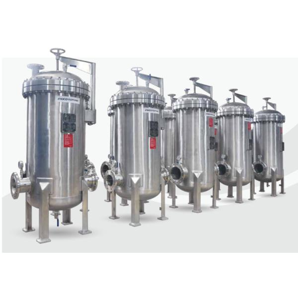 Углеродистый стальной вертикальный фильтр для обработки масла