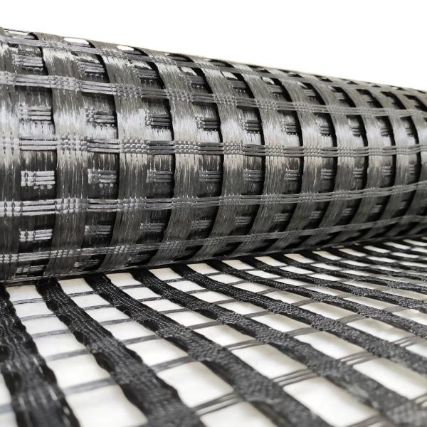 Two Way Soft Soil Reinforce Polyester Geogrids Solutions For Subgrade Stabilisation Reinforcement