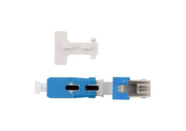 SC/PC SM Optic Fiber Fast Connector , G657A pigtail fiber connector
