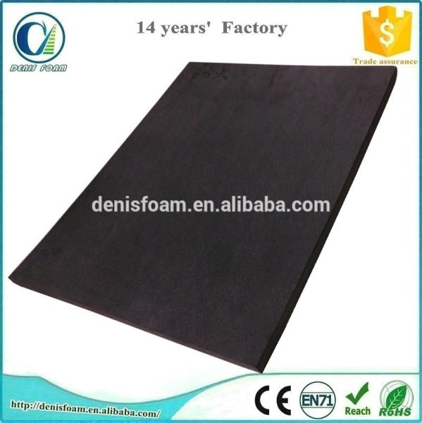 Black or white color eva non flammable foam