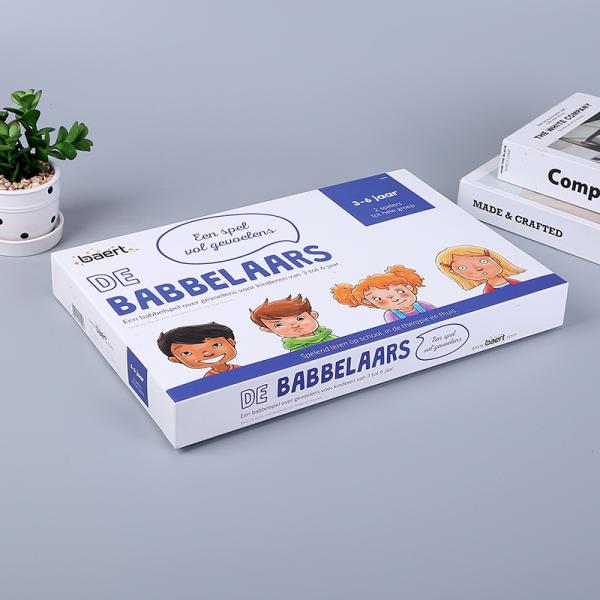 ODM FSC Paper Family Educational Board Games For Preschoolers Eco Friendly