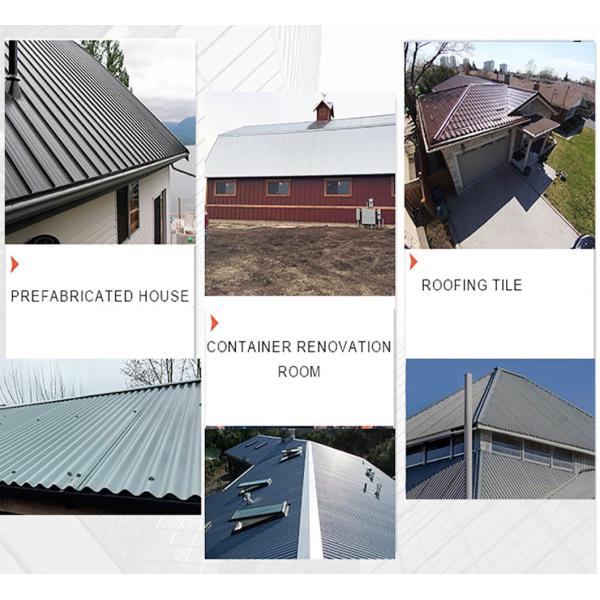 Galvalume Steel Roofing Sheets 0.12MM Ppgi Color Coated