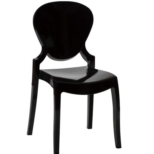 plastic clear Queen 650 Chair transparent plastic queen chair dining furniture