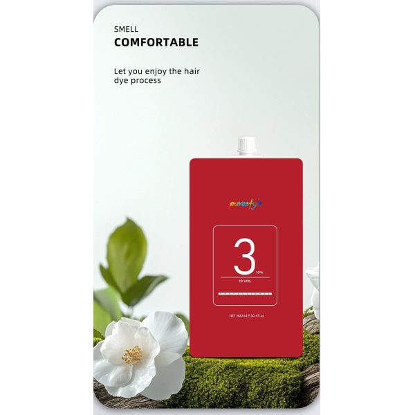 Professional CANSE Oxidant Developer Cream Long-Lasting Hair Color Developer for Salon Dyeing Cream