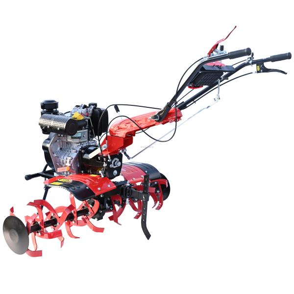 Power Tiller Diesel Farm Cultivator Mini Land Cultivation Machine Diesel Tiller for Home